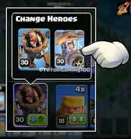 Switch Heroes (Battle Machine and Battle Copter)in builder base 2.0 update Switch Heroes in builder base 2.0 update